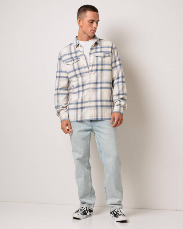 Jacks Torrent Long Sleeve Flannel Shirt for Mens