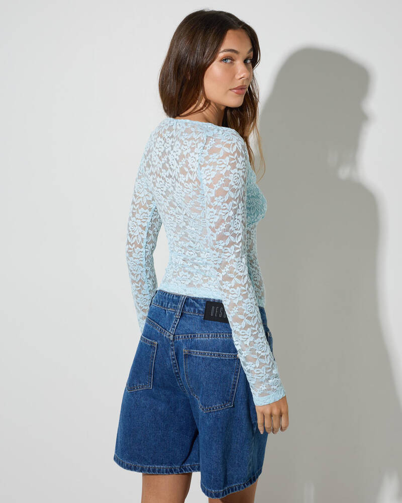 Ava And Ever Wednesday Lace Top for Womens
