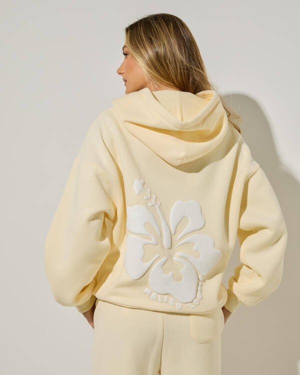 Malibu Lounge Hibiscus Hoodie