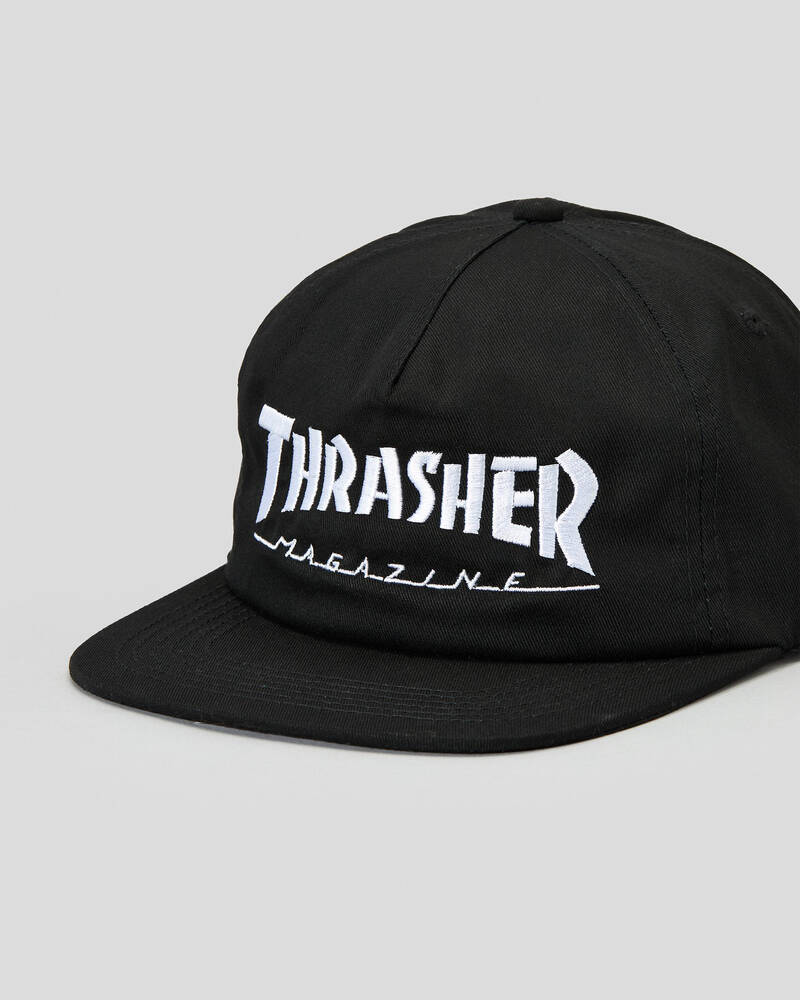 Thrasher Mag Logo Snapback Cap for Mens