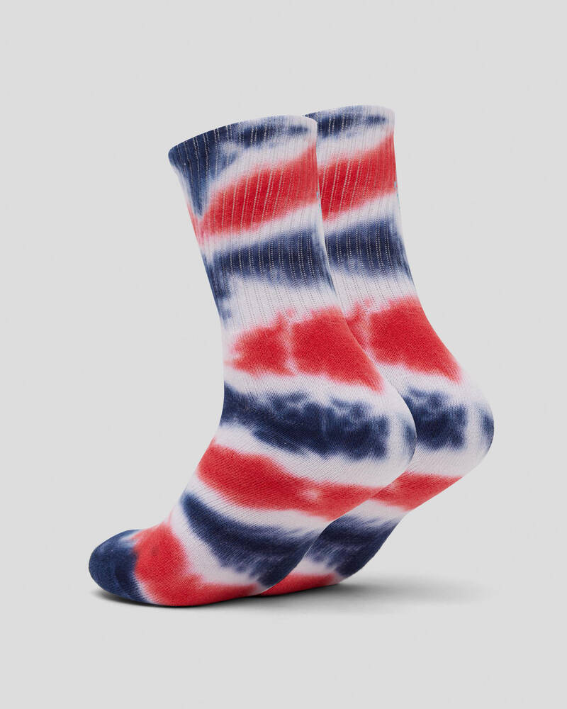 Santa Cruz Boys' Opus Dot Crew Socks 2 Pack for Mens