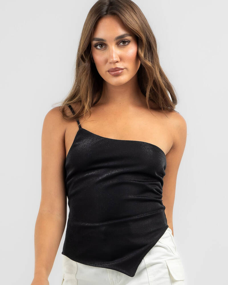 Luvalot Donna Asymmetrical Top for Womens