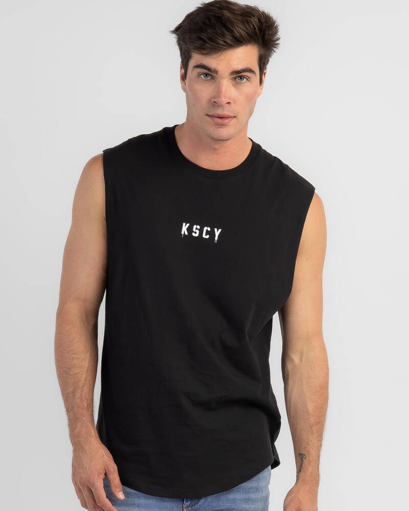 Kiss Chacey Born to Lose Dual Curved Muscle Tank for Mens