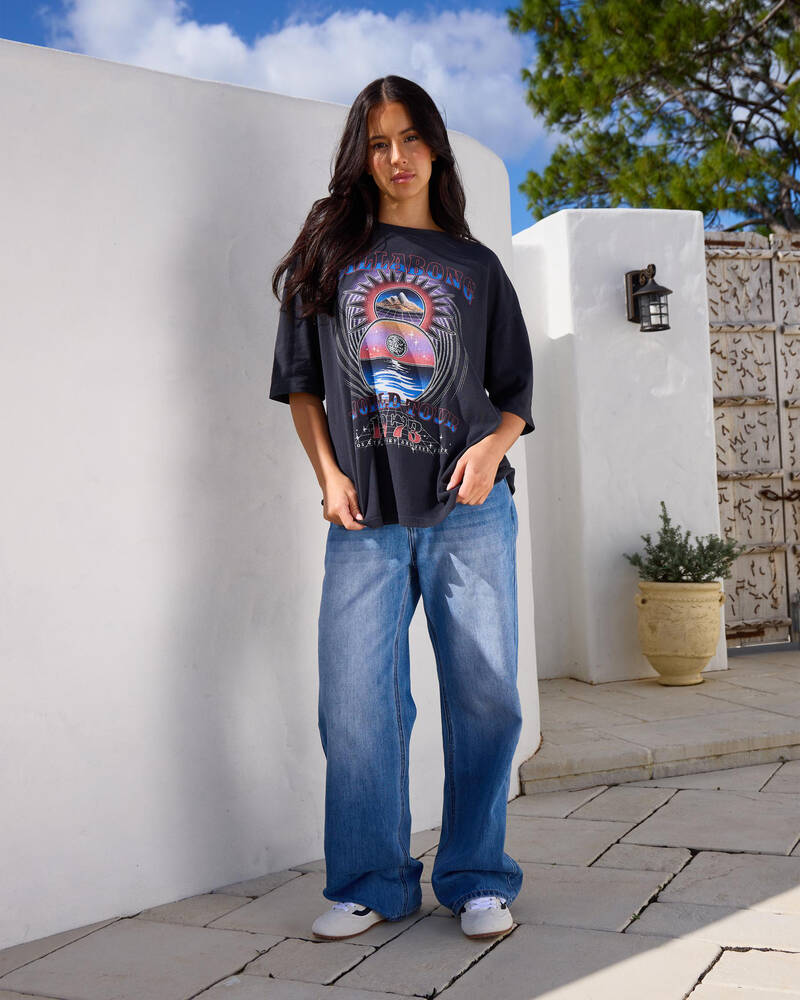 Billabong Focus Tour Oversized Fit T-Shirt for Womens