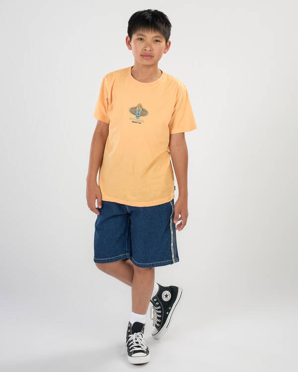 Rip Curl Boys' New Cosmic Skull T-Shirt for Mens