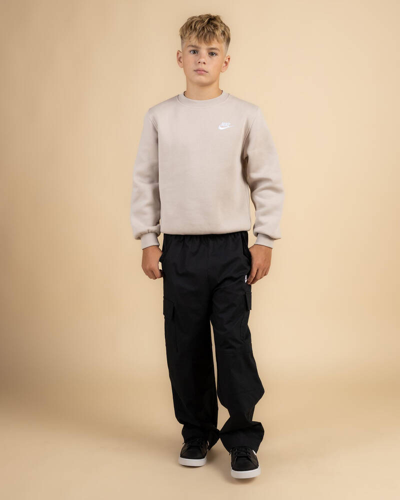 Nike Boys' Fleece Crew Neck Sweatshirt for Mens