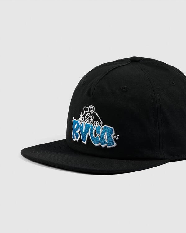 RVCA Ratnest Snapback Cap for Mens
