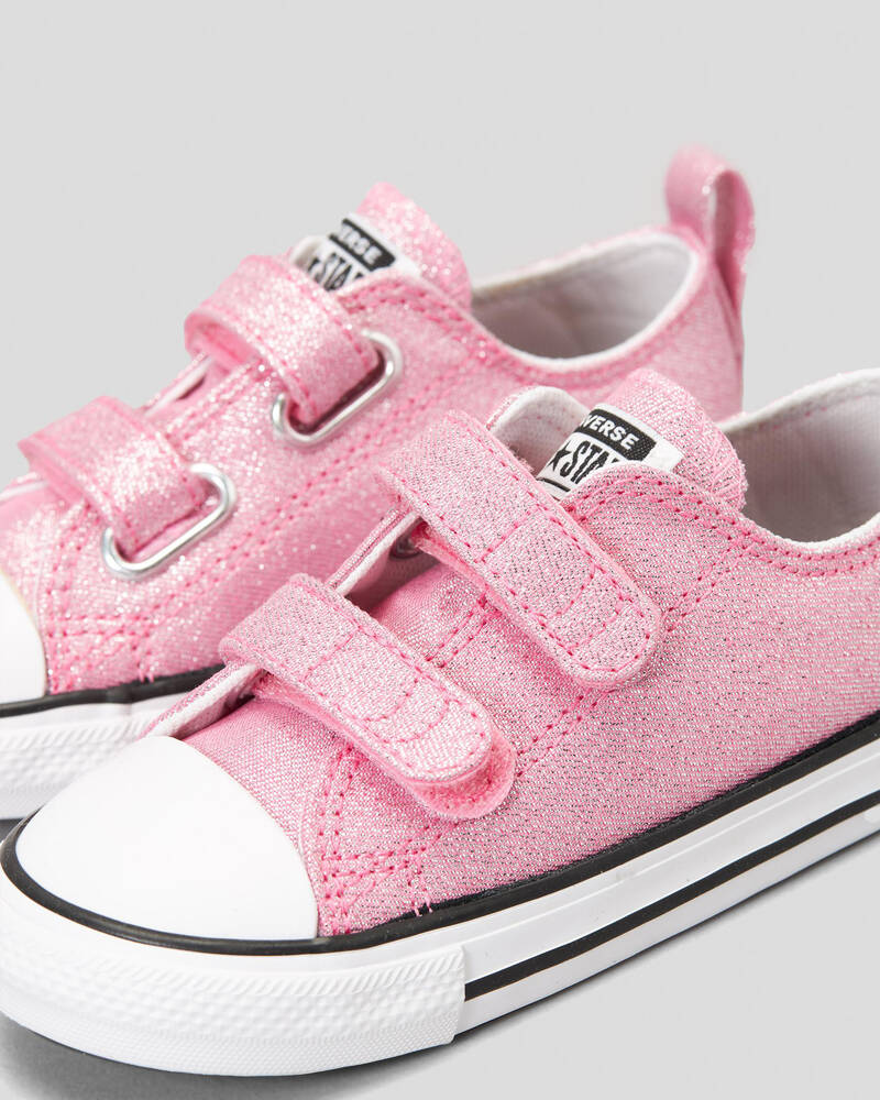 Converse Toddlers' Chuck Taylor All Star Easy-On Prism Glitter Shoes for Womens
