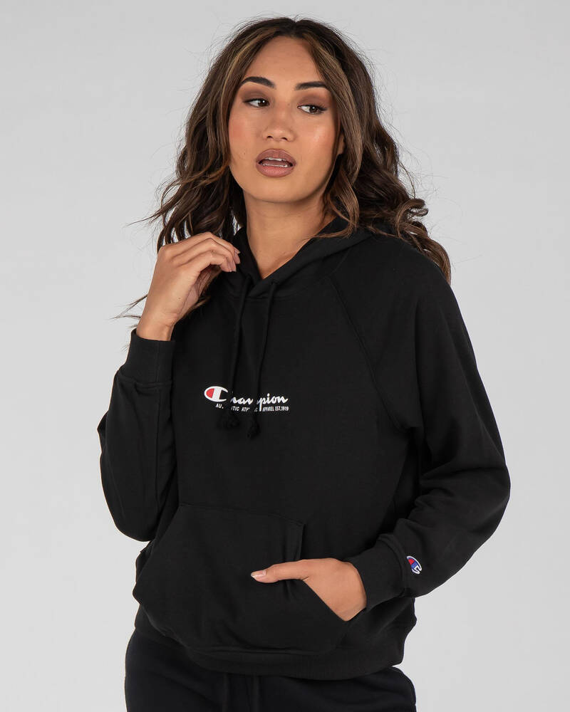 Champion Logo Hoodie for Womens
