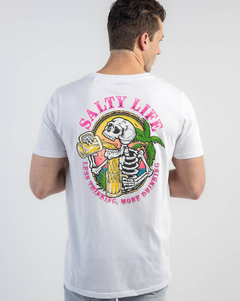 Salty Life Skull Duggery T-Shirt for Mens