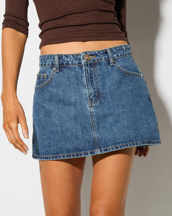 Bronte Denim Skirt