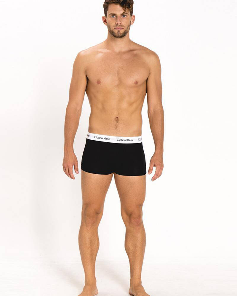 Calvin Klein Cotton Stretch 3 Pack Boxer Briefs for Mens