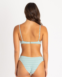 Billabong Wave Check Ella Underwire Bikini Top for Womens image number null