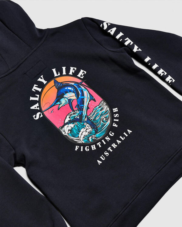 Salty Life Toddlers' Aqua Warrior Hoodie for Mens