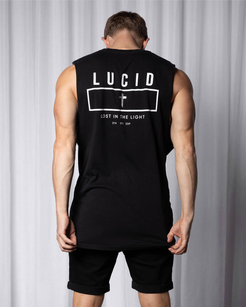 Lucid Ornate Muscle Tank for Mens