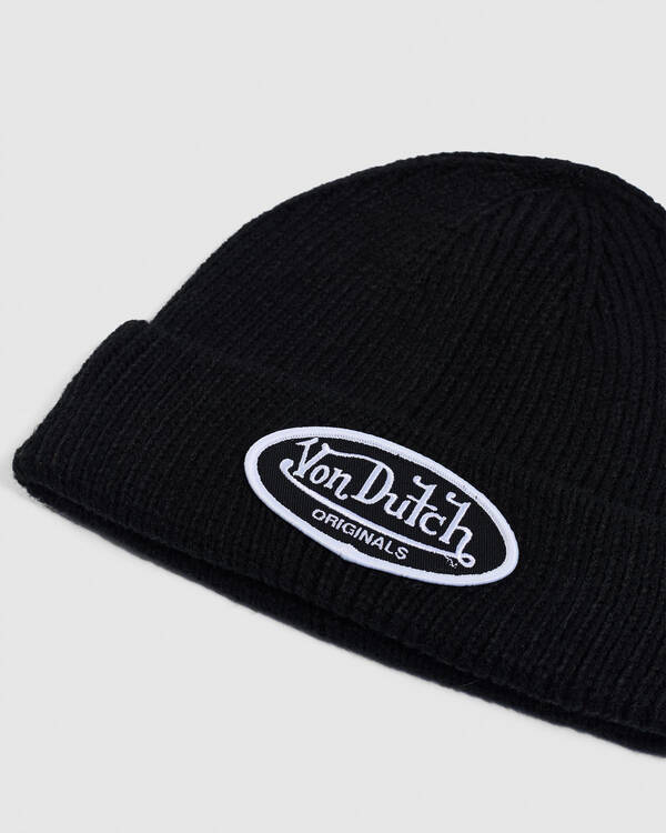 Von Dutch Originals Cuff Beanie for Mens