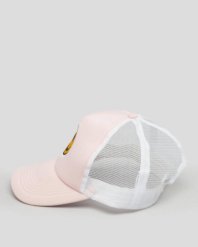 Lucid Smiley Face Trucker Cap for Mens