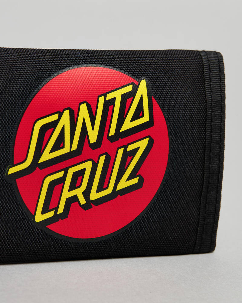 Santa Cruz Classic Dot Trifold Wallet for Mens
