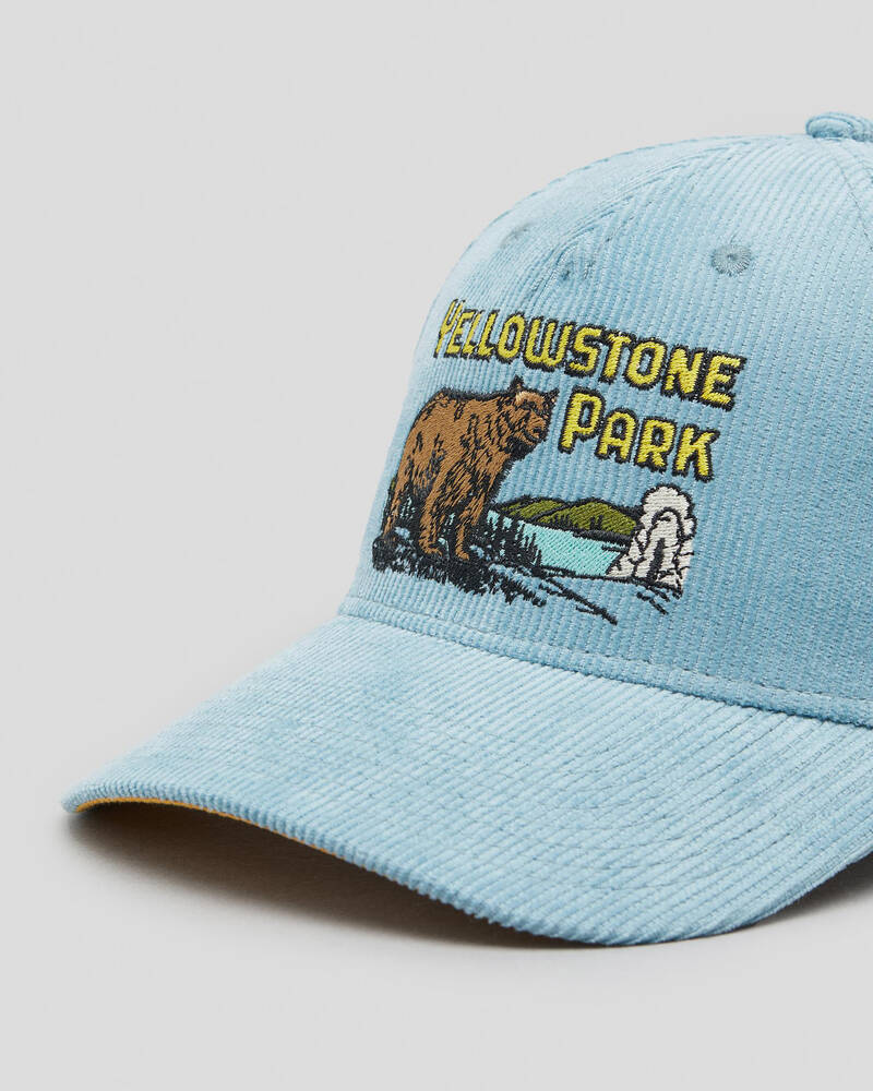 American Needle Yellow Stone Cord Cap for Womens