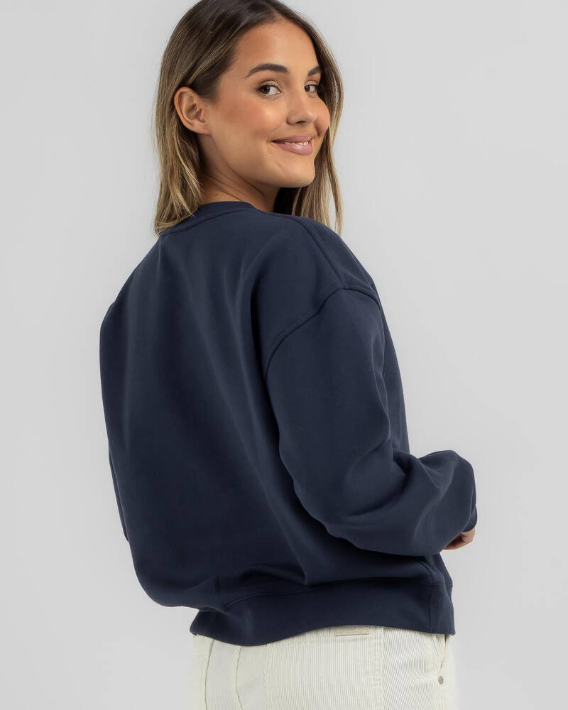 Hurley Flower Lane Crewneck Sweatshirt for Womens