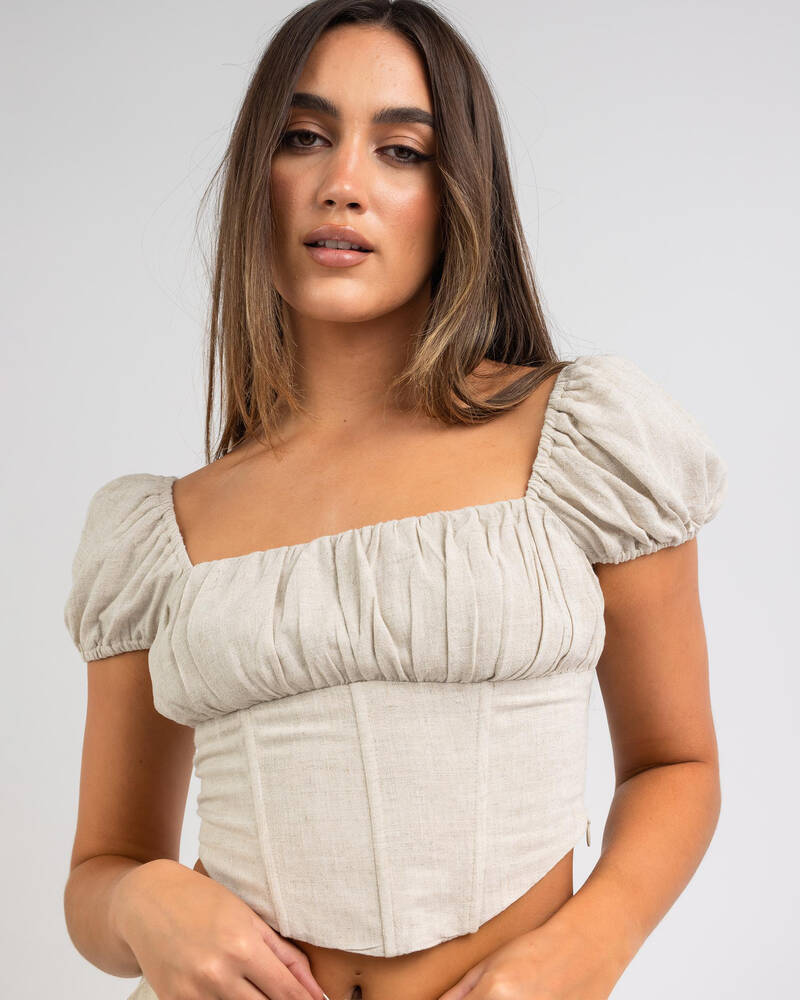 Mooloola Styles Corset Top for Womens