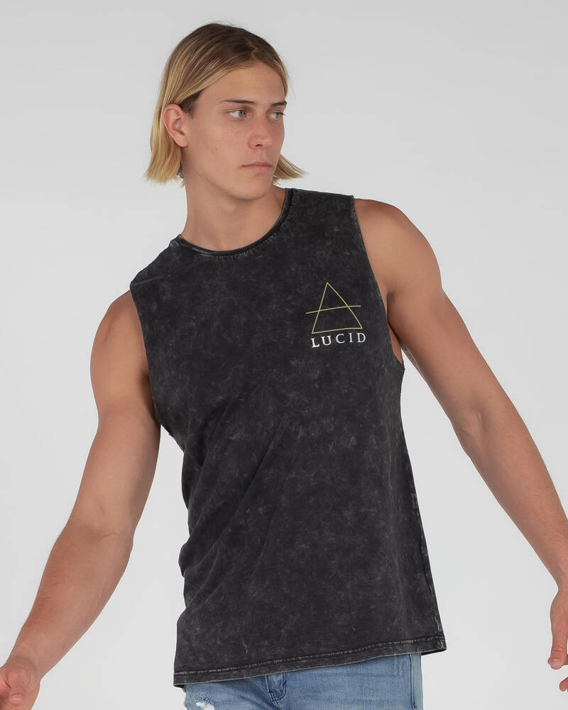 Lucid Geomet Muscle Tank for Mens