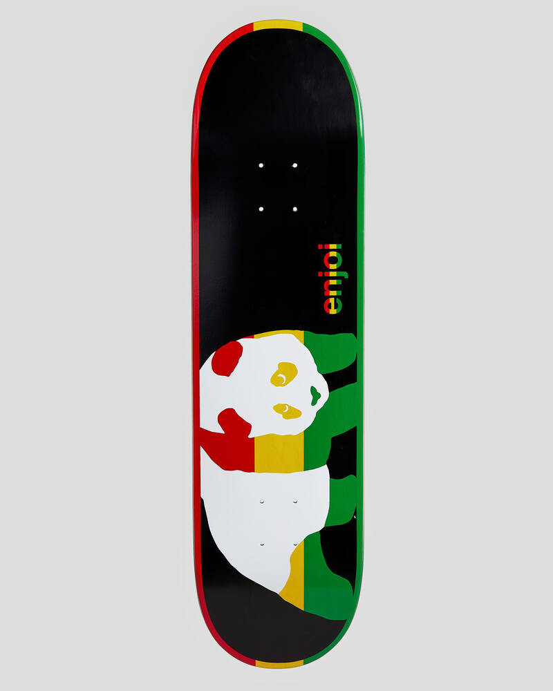 Enjoi Rasta Veneer 8.375" Skateboard Deck for Mens