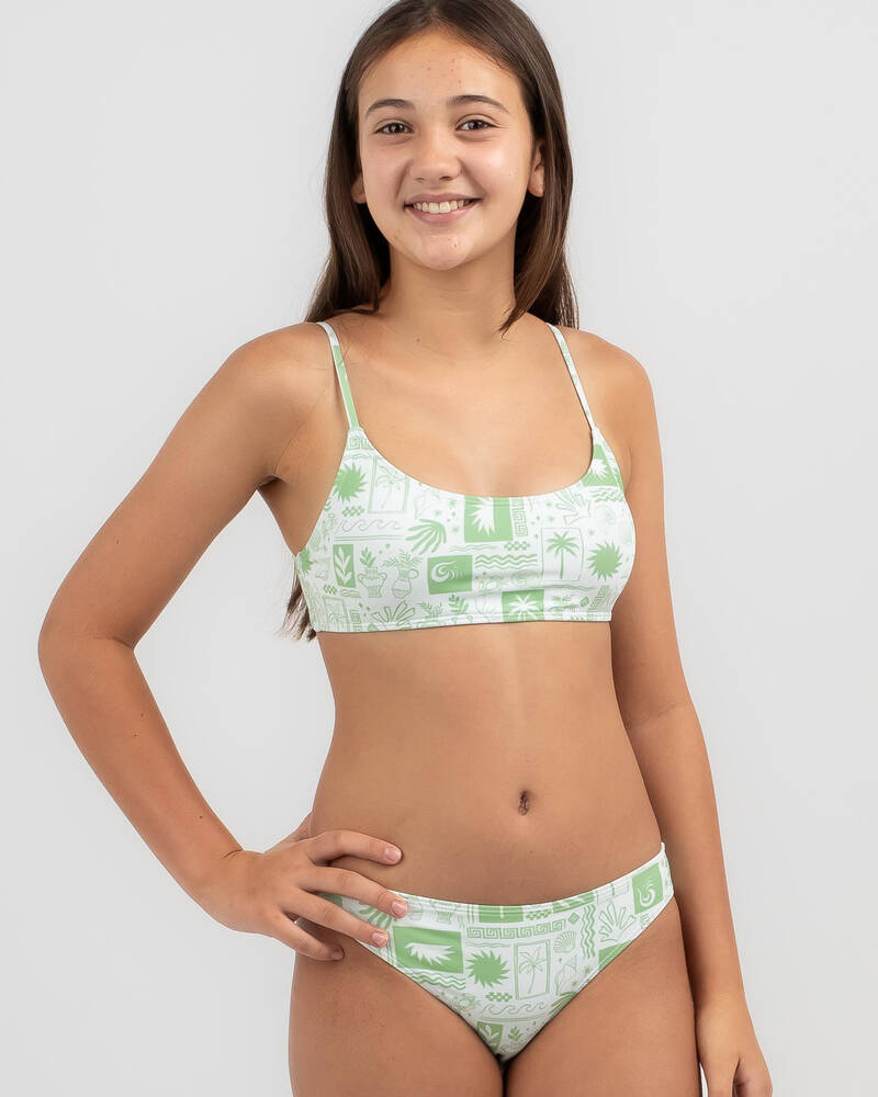 Topanga Girls' Nomad Bralette Bikini Set for Womens