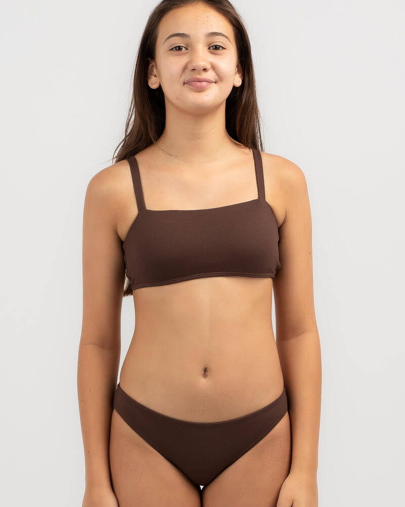 Topanga Girls' Antonia Bandeau Bikini Set for Womens