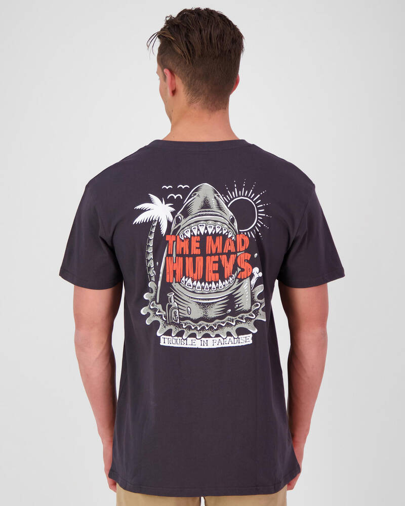 The Mad Hueys Mad Hueys Trouble In Paradise T-shirt for Mens