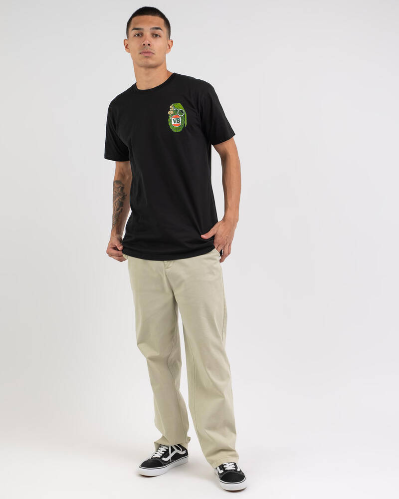 Victor Bravo's Green Grenade T-Shirt for Mens