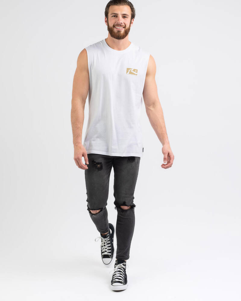 Rusty Boxed In Muscle Tank for Mens