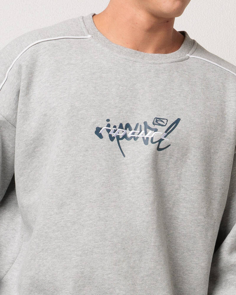 Rip Curl Inner Visions Pipe Crew Sweatshirt for Mens