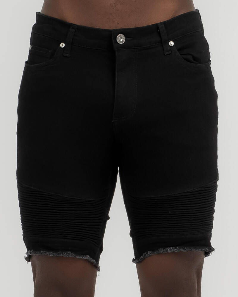 Lucid Expansion Denim Shorts for Mens
