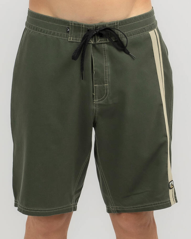 Rusty Burnt Rubber Board Shorts for Mens