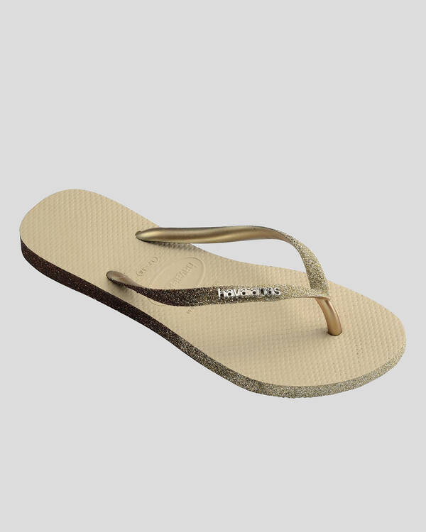 Havaianas Slim Sparkle Thongs for Womens