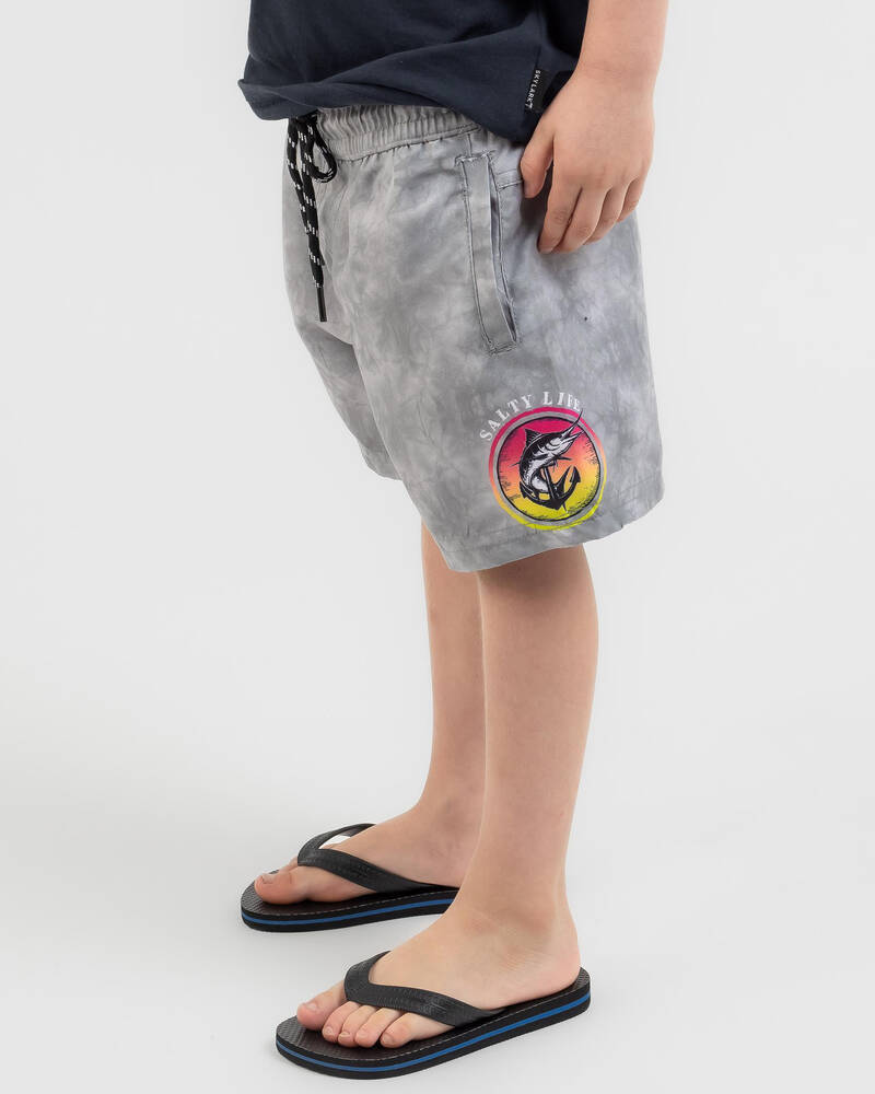 Salty Life Toddlers' Abstract Mully Shorts for Mens