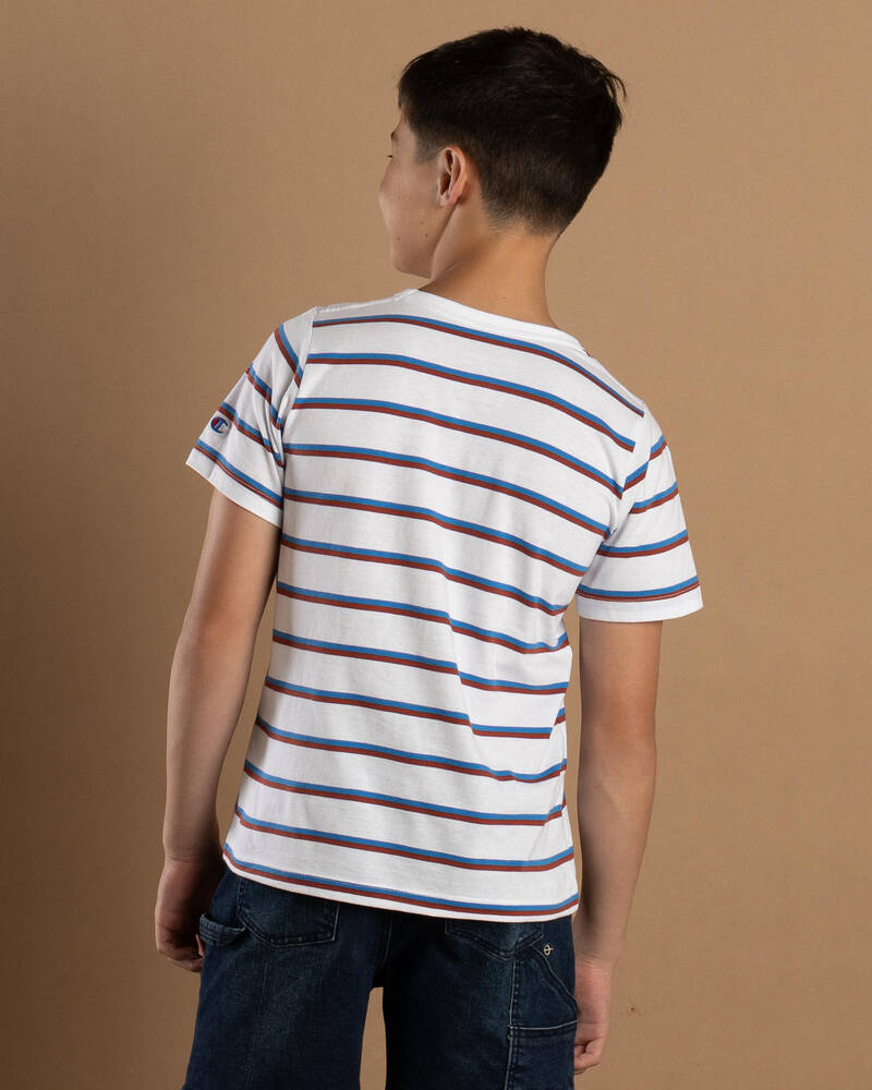 Champion Boys' Stripe T-Shirt for Mens