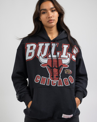 Mitchell & Ness Chicago Bulls XL Logo Hoodie for Womens image number null