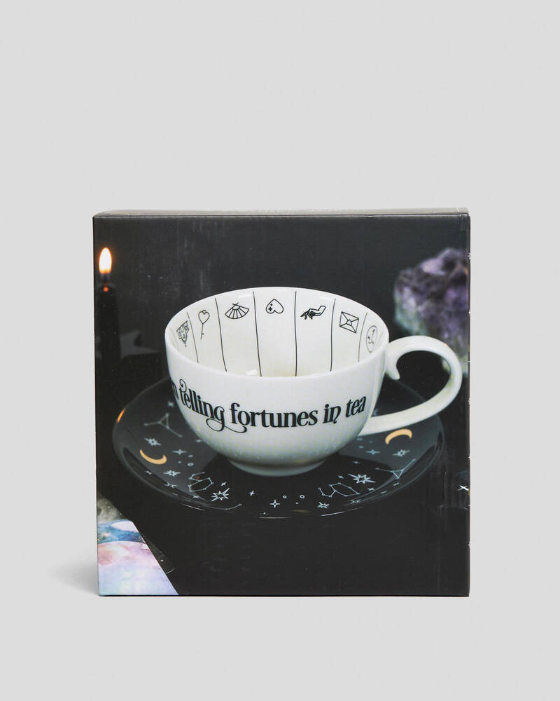 Get It Now Fortune Telling Ceramic Teacup for Unisex