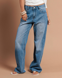 DESU Icon Straight Leg Jeans for Womens image number null