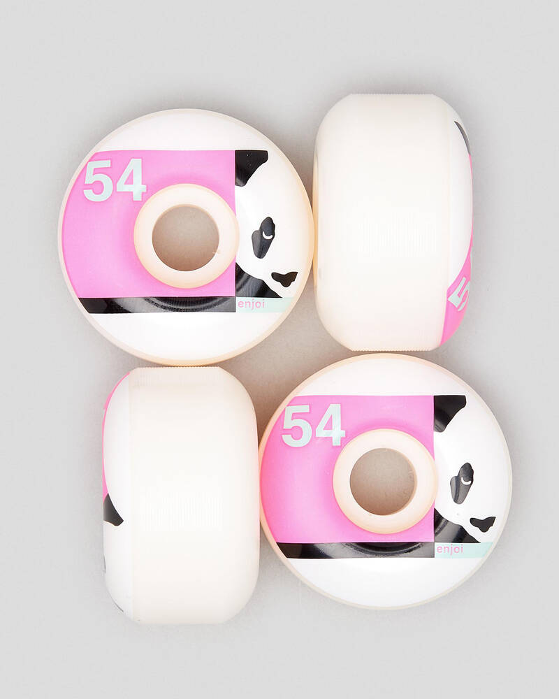 Enjoi Box Panda 54mm Skateboard Wheels for Mens