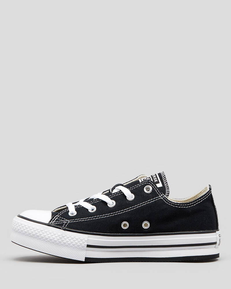 Converse Girls' Platform Lo-Top Shoes for Womens