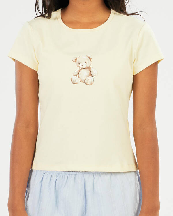 Mooloola Girl's Teddy Bear Top for Womens