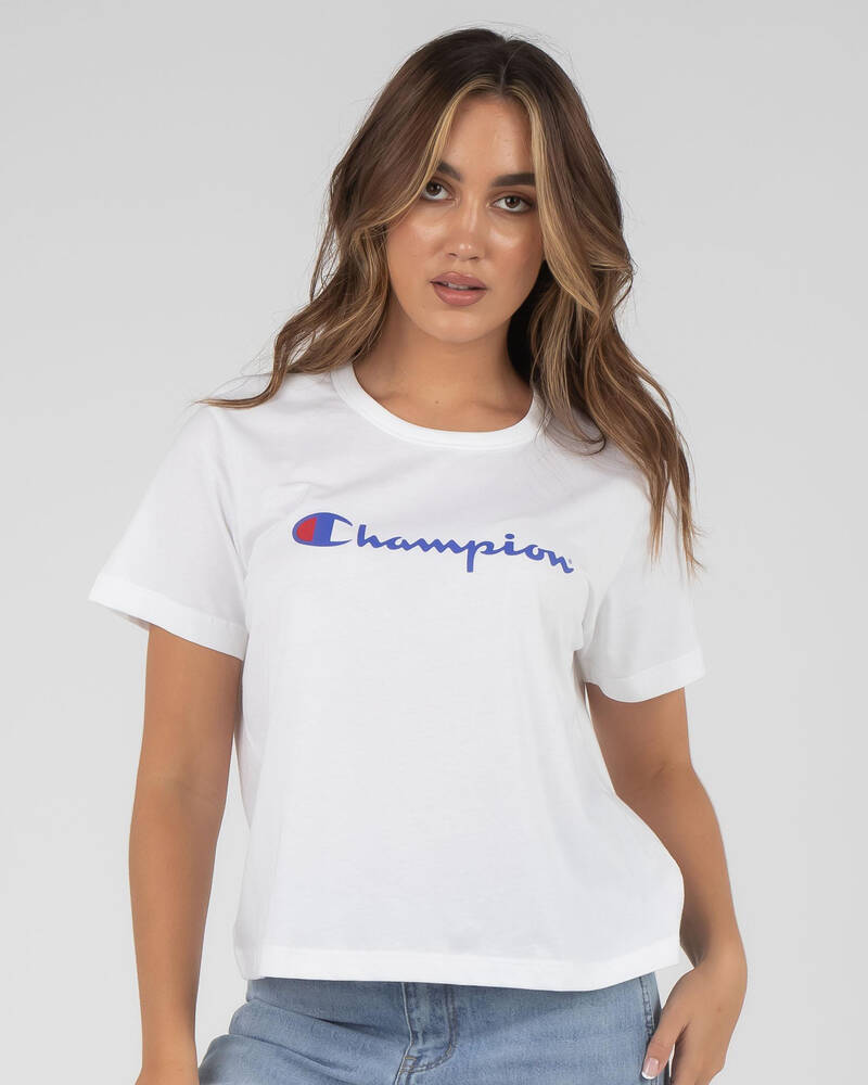 Champion Logo T-Shirt for Womens image number null