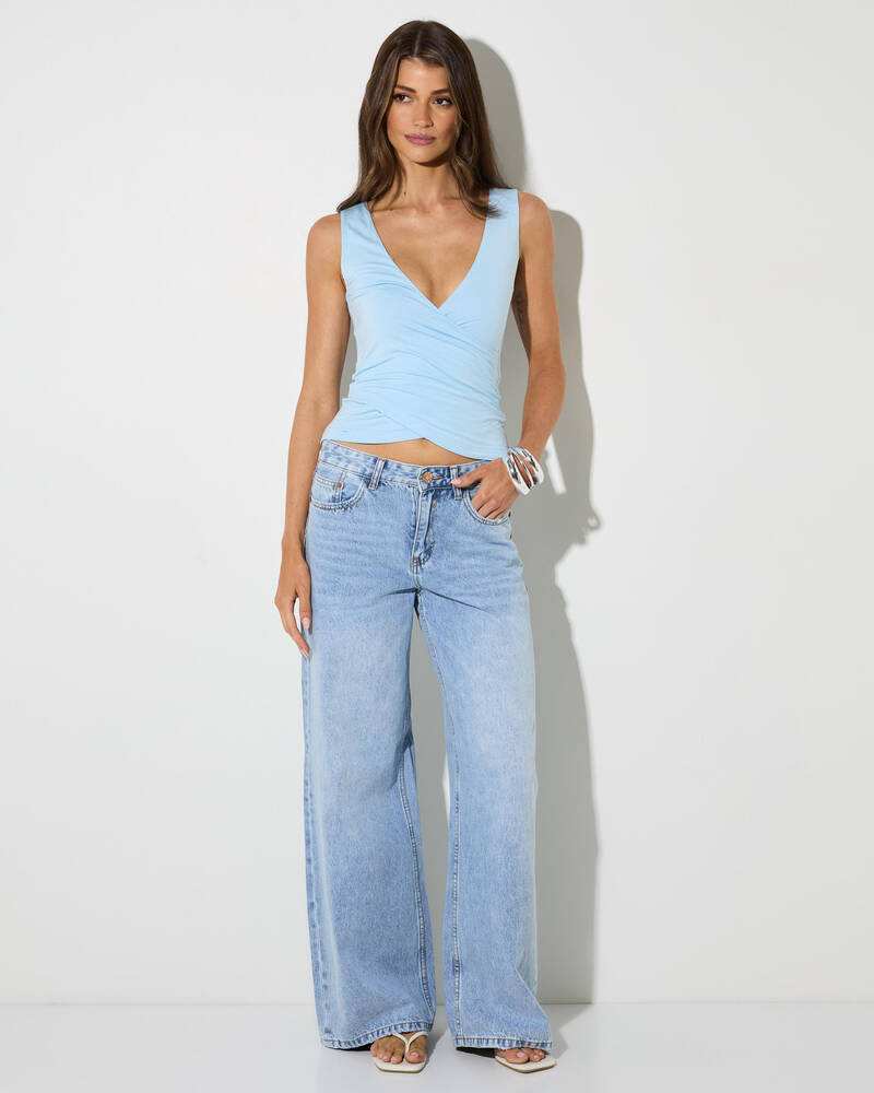 Ava And Ever Sammy Wrap Top for Womens