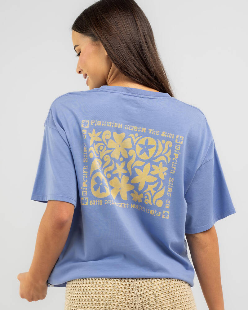 Rip Curl Flourish Heritage Crop T-Shirt for Womens