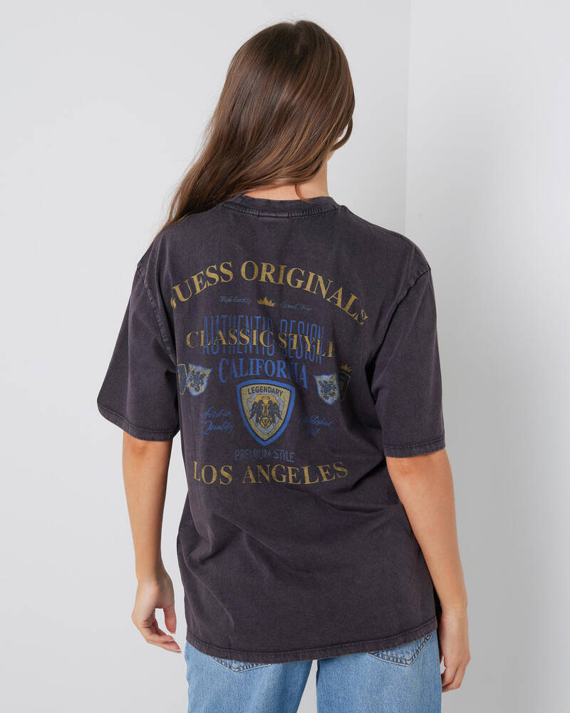 GUESS Originals Letterman T-Shirt for Womens