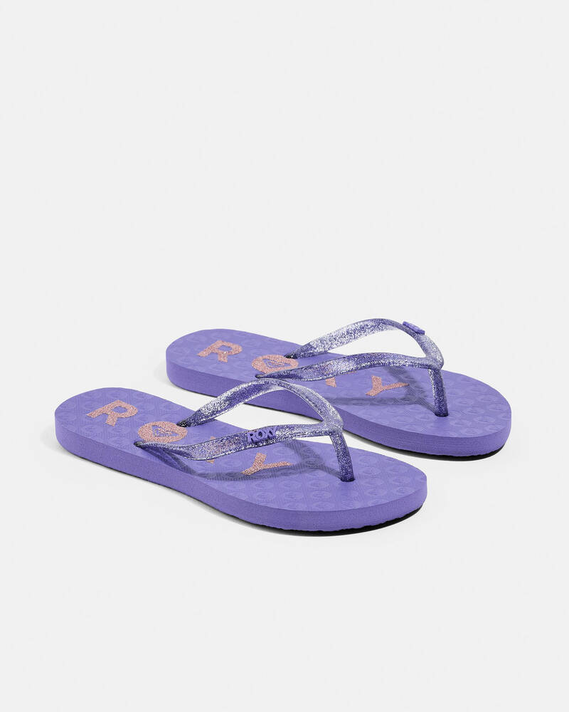 Roxy Girls' RG Viva Sparkle Thongs for Womens