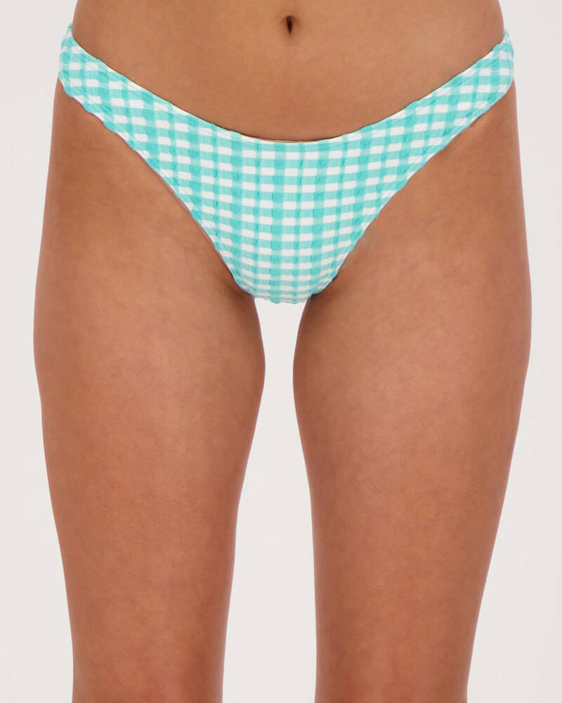 Billabong Wave Check Hike Bikini Bottom for Womens